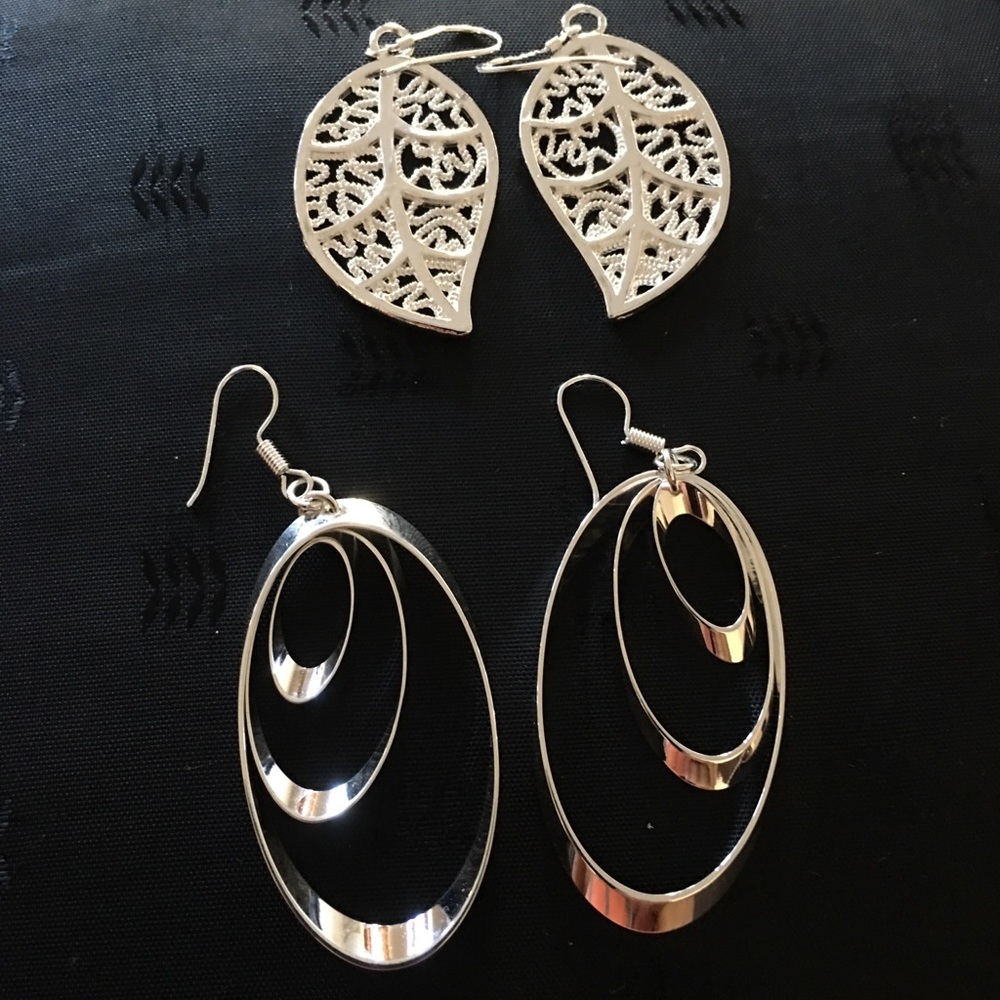 Trendy 925 Sterling Silver earrings sold separate
